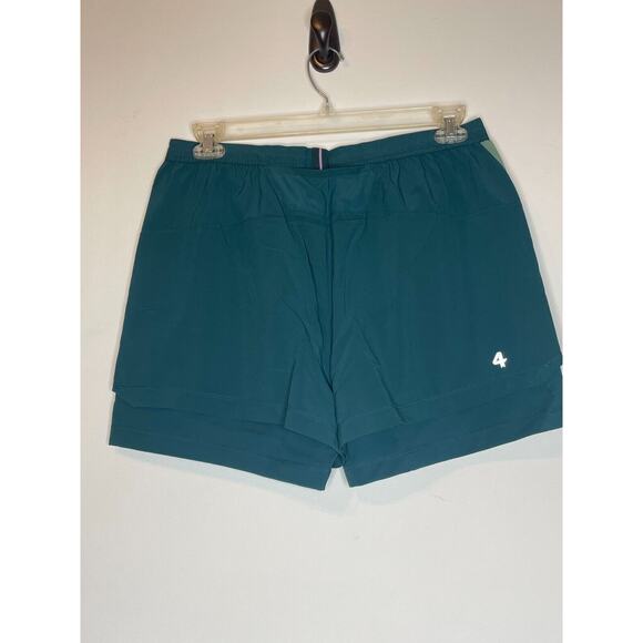 Fourlaps Womens Performance Running Athletic Lined Command Shorts - Picture 4 of 8